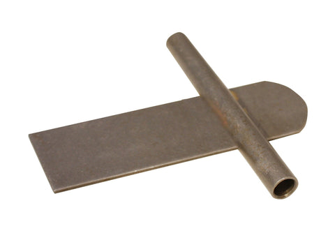 Steel tubes for spurs welded on a sole plate - PROTEOR shop